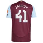 aston villa adidas home authentic shirt 2024-25 with j. ramsey 41 cup printing Collection | Official Aston Villa Jerseys