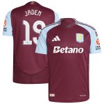 aston villa adidas home authentic shirt 2024-25 with jaden 19 cup printing Collection | Official Aston Villa Jerseys