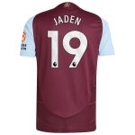 aston villa adidas home authentic shirt 2024-25 with jaden 19 printing Collection | Official Aston Villa Jerseys