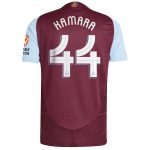 aston villa adidas home authentic shirt 2024-25 with kamara 44 cup printing Collection | Official Aston Villa Jerseys