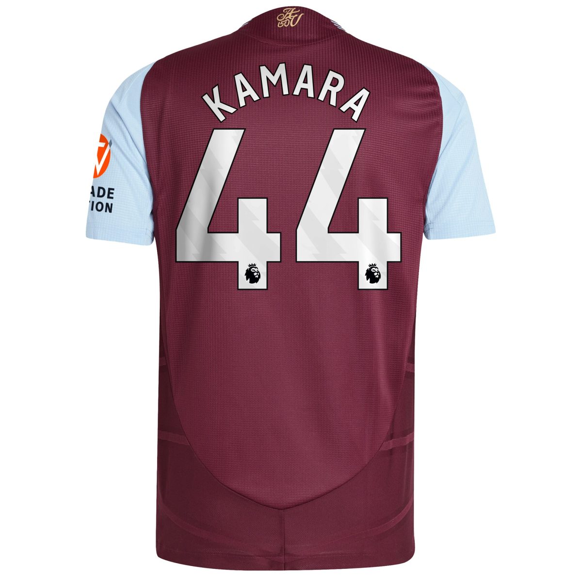 aston villa adidas home authentic shirt 2024-25 with kamara 44 printing Collection | Official Aston Villa Jerseys
