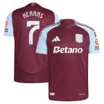 aston villa adidas home authentic shirt 2024-25 with kearns 7 cup printing Collection | Official Aston Villa Jerseys