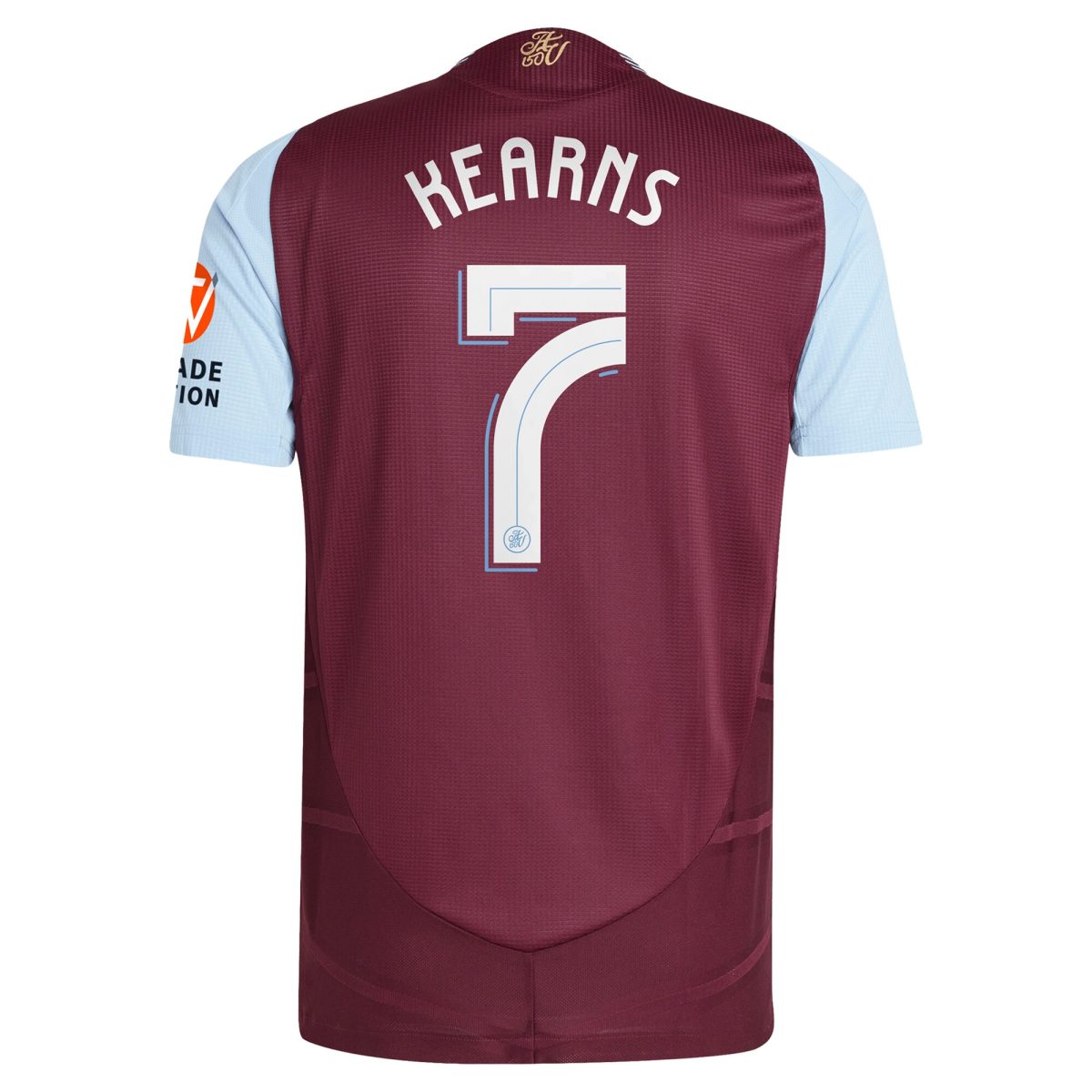 aston villa adidas home authentic shirt 2024-25 with kearns 7 cup printing Collection | Official Aston Villa Jerseys