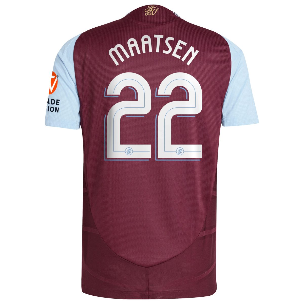 aston villa adidas home authentic shirt 2024-25 with maatsen 22 cup printing Collection | Official Aston Villa Jerseys
