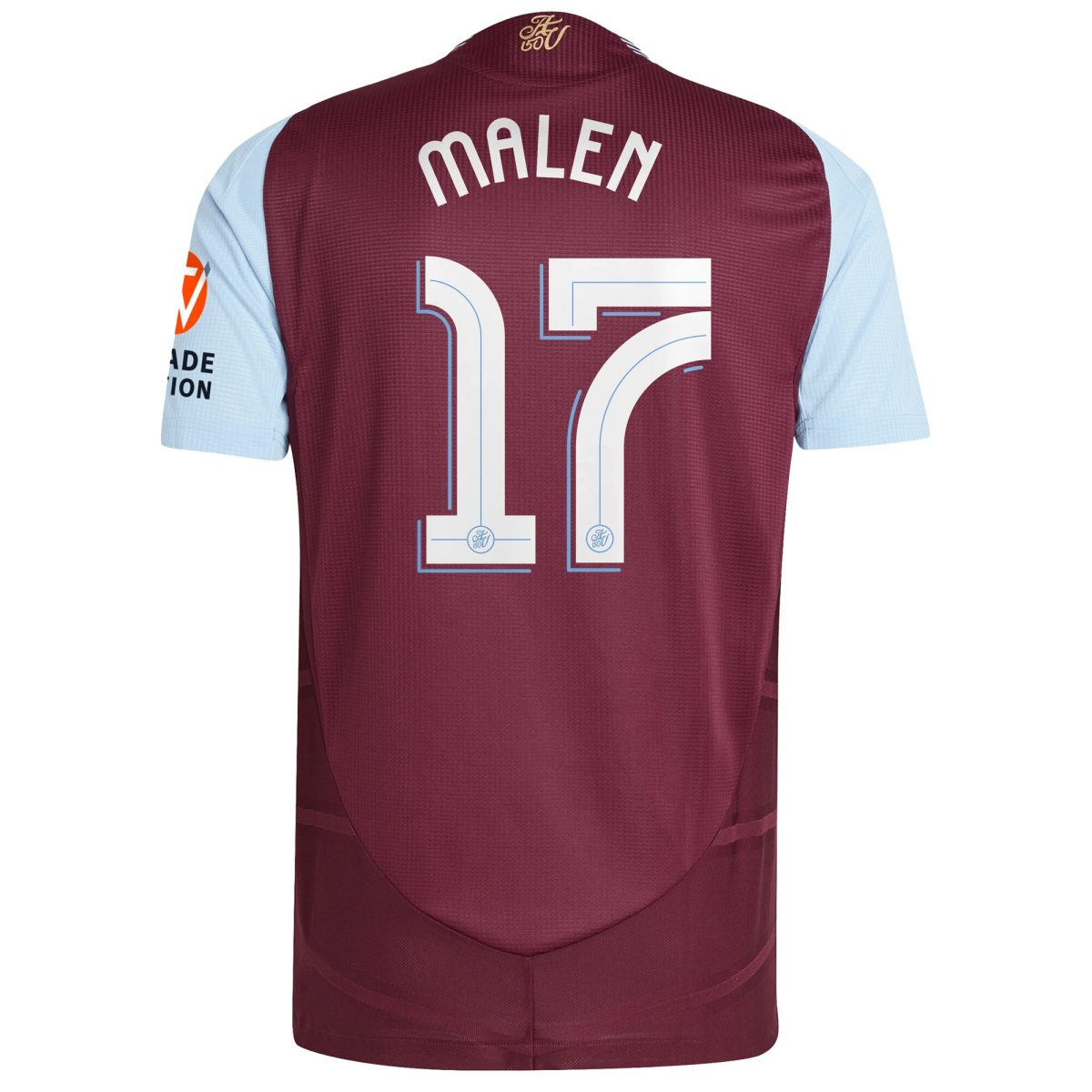 aston villa adidas home authentic shirt 2024-25 with malen 17 cup printing Collection | Official Aston Villa Jerseys