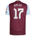 aston villa adidas home authentic shirt 2024-25 with malen 17 cup printing Collection | Official Aston Villa Jerseys