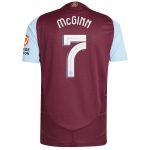 aston villa adidas home authentic shirt 2024-25 with mcginn 7 cup printing Collection | Official Aston Villa Jerseys