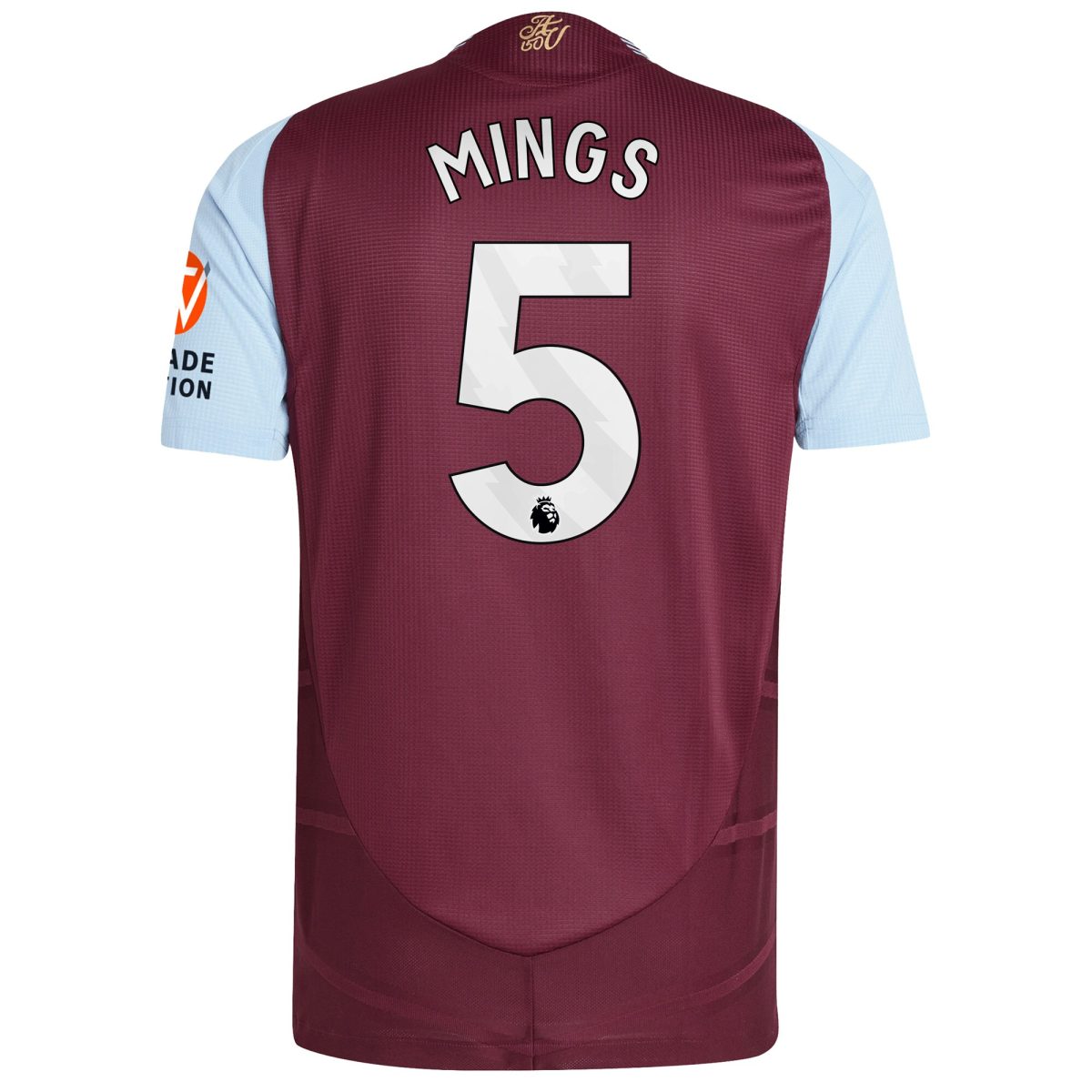 aston villa adidas home authentic shirt 2024-25 with mings 5 printing Collection | Official Aston Villa Jerseys