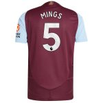 aston villa adidas home authentic shirt 2024-25 with mings 5 printing Collection | Official Aston Villa Jerseys