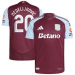 aston villa adidas home authentic shirt 2024-25 with nedeljković 20 cup printing Collection | Official Aston Villa Jerseys