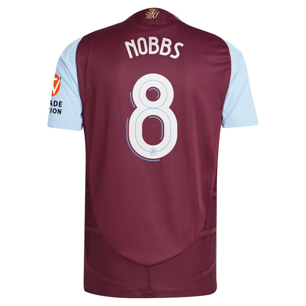 aston villa adidas home authentic shirt 2024-25 with nobbs 8 cup printing Collection | Official Aston Villa Jerseys