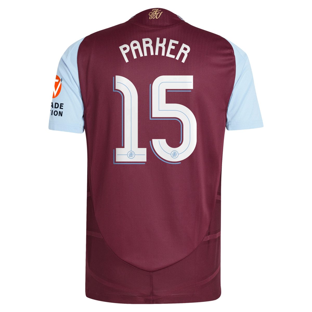 aston villa adidas home authentic shirt 2024-25 with parker 15 cup printing Collection | Official Aston Villa Jerseys