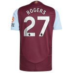 aston villa adidas home authentic shirt 2024-25 with rogers 27 printing Collection | Official Aston Villa Jerseys