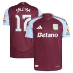 aston villa adidas home authentic shirt 2024-25 with salmon 17 cup printing Collection | Official Aston Villa Jerseys