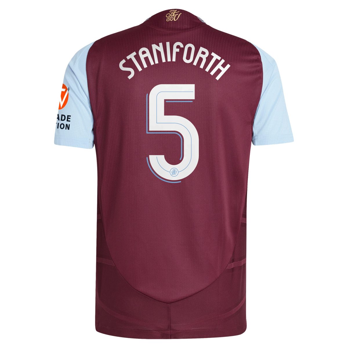 aston villa adidas home authentic shirt 2024-25 with staniforth 5 cup printing Collection | Official Aston Villa Jerseys