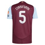 aston villa adidas home authentic shirt 2024-25 with staniforth 5 cup printing Collection | Official Aston Villa Jerseys