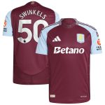 aston villa adidas home authentic shirt 2024-25 with swinkels 50 printing Collection | Official Aston Villa Jerseys