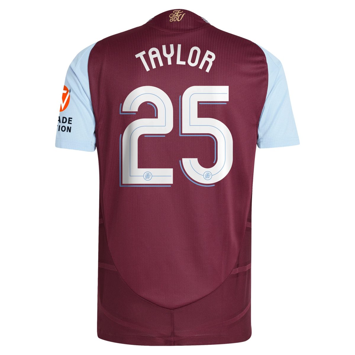 aston villa adidas home authentic shirt 2024-25 with taylor 25 cup printing Collection | Official Aston Villa Jerseys