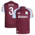 aston villa adidas home authentic shirt 2024-25 with tomás 3 cup printing Collection | Official Aston Villa Jerseys