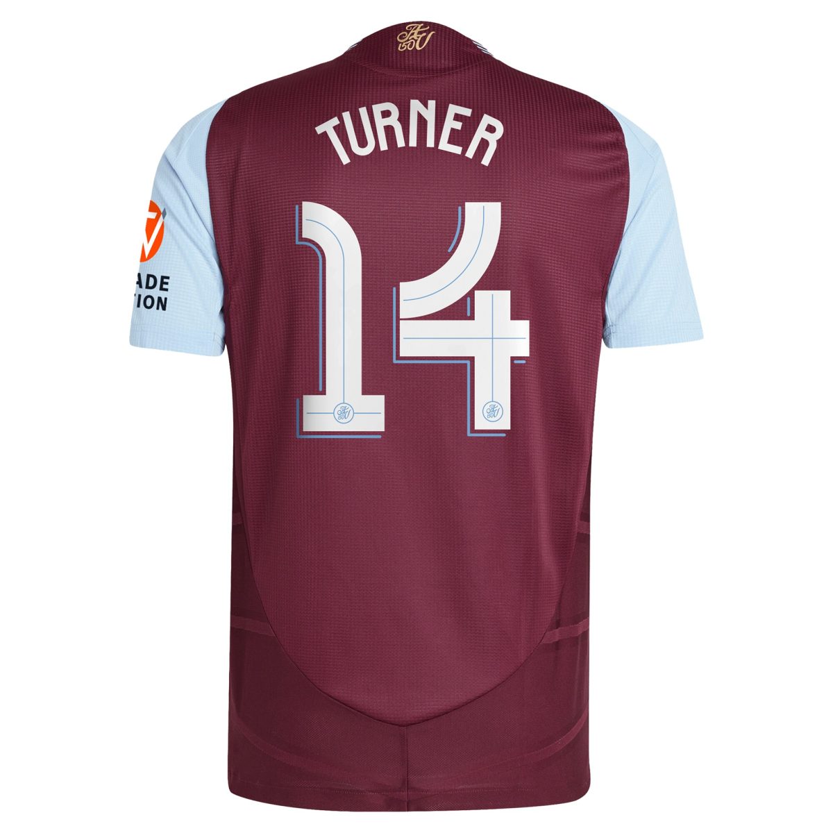 aston villa adidas home authentic shirt 2024-25 with turner 14 cup printing Collection | Official Aston Villa Jerseys