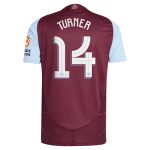 aston villa adidas home authentic shirt 2024-25 with turner 14 cup printing Collection | Official Aston Villa Jerseys