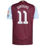 aston villa adidas home authentic shirt 2024-25 with watkins 11 cup printing Collection | Official Aston Villa Jerseys