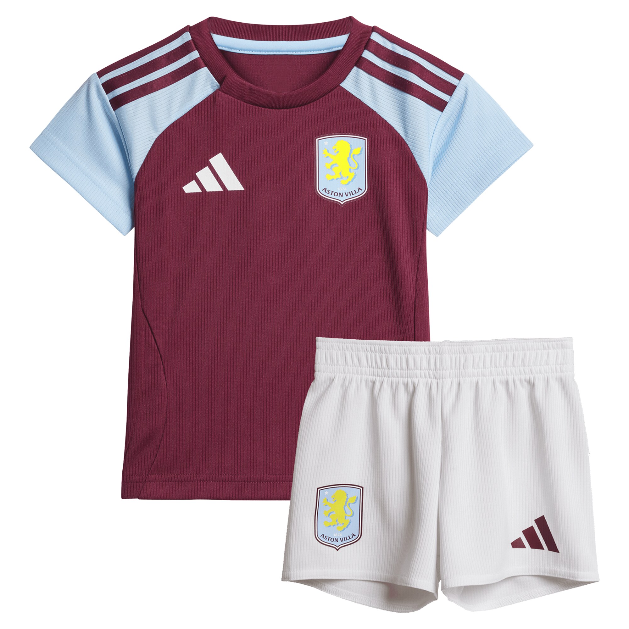 aston villa adidas home baby kit 2024-25 with a.garcía 16 printing Collection | Official Aston Villa Jerseys