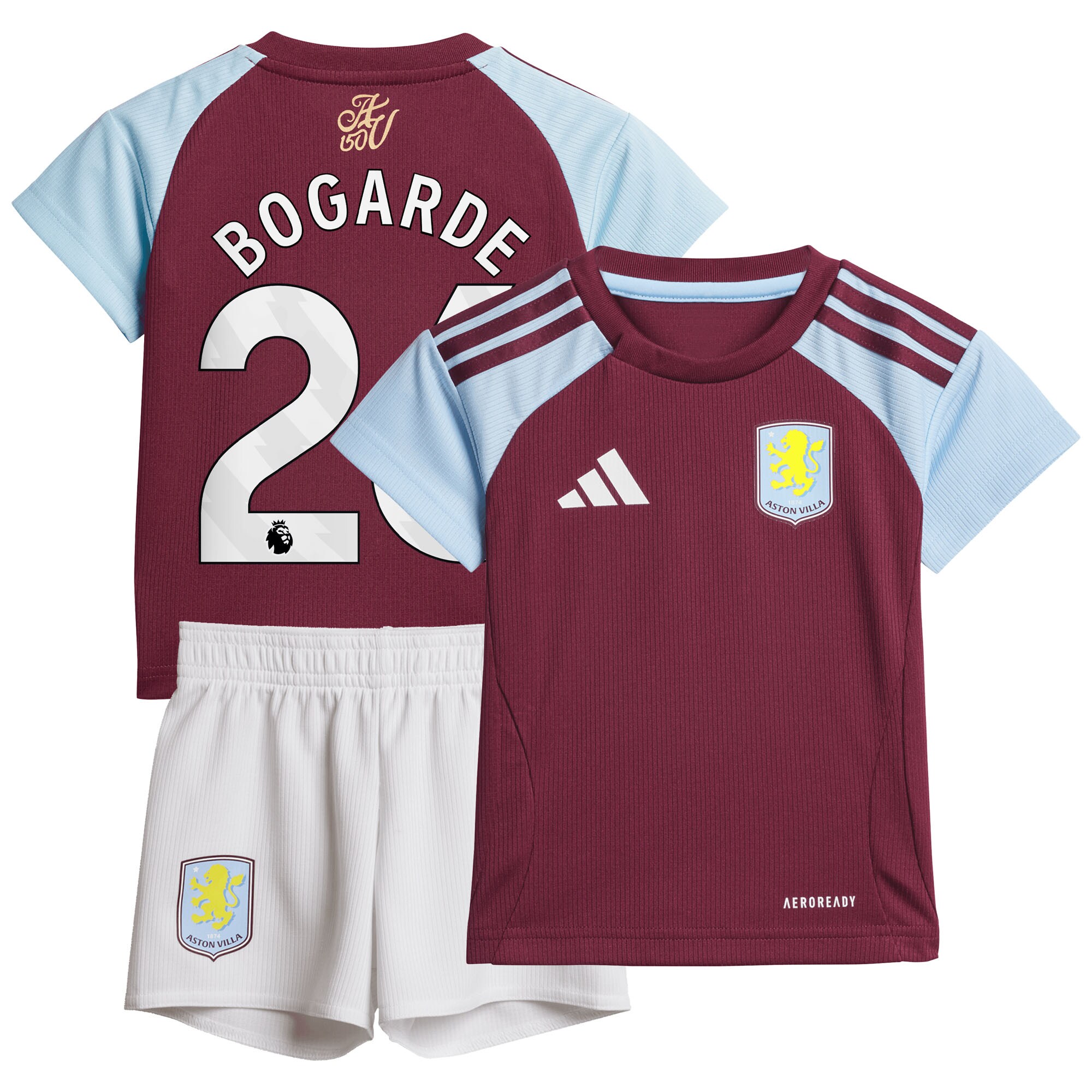 aston villa adidas home baby kit 2024-25 with bogarde 26 printing Collection | Official Aston Villa Jerseys