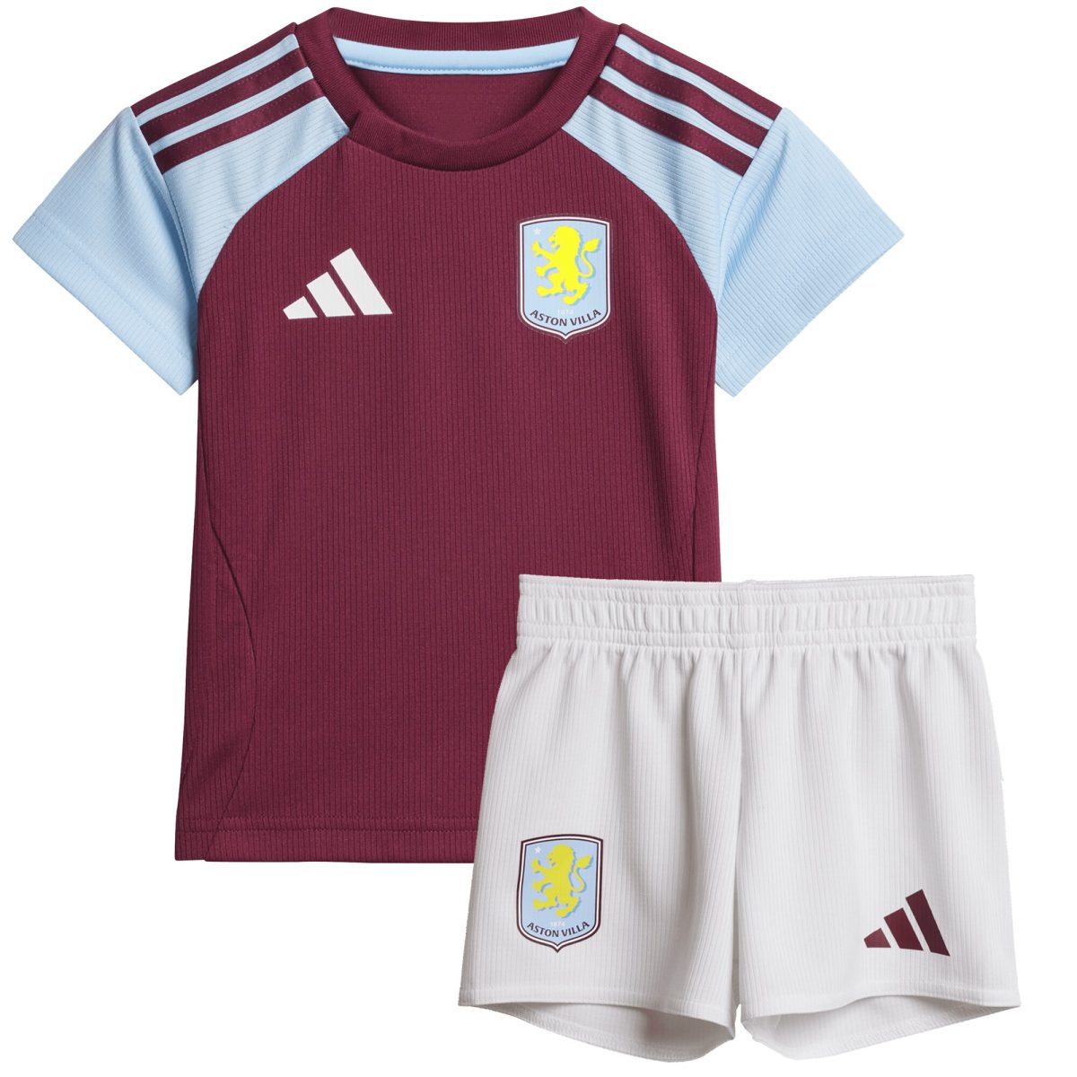 aston villa adidas home baby kit 2024-25 with custom printing Collection | Official Aston Villa Jerseys