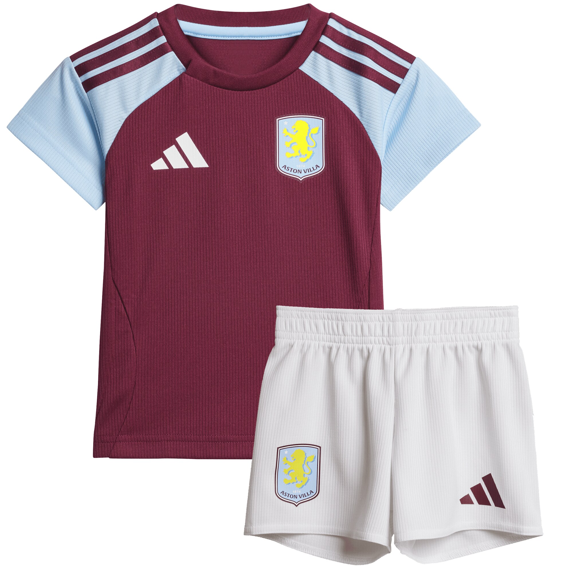aston villa adidas home baby kit 2024-25 with custom printing Collection | Official Aston Villa Jerseys