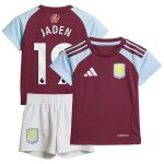 aston villa adidas home baby kit 2024-25 with jaden 19 printing Collection | Official Aston Villa Jerseys