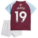 aston villa adidas home baby kit 2024-25 with jaden 19 printing Collection | Official Aston Villa Jerseys