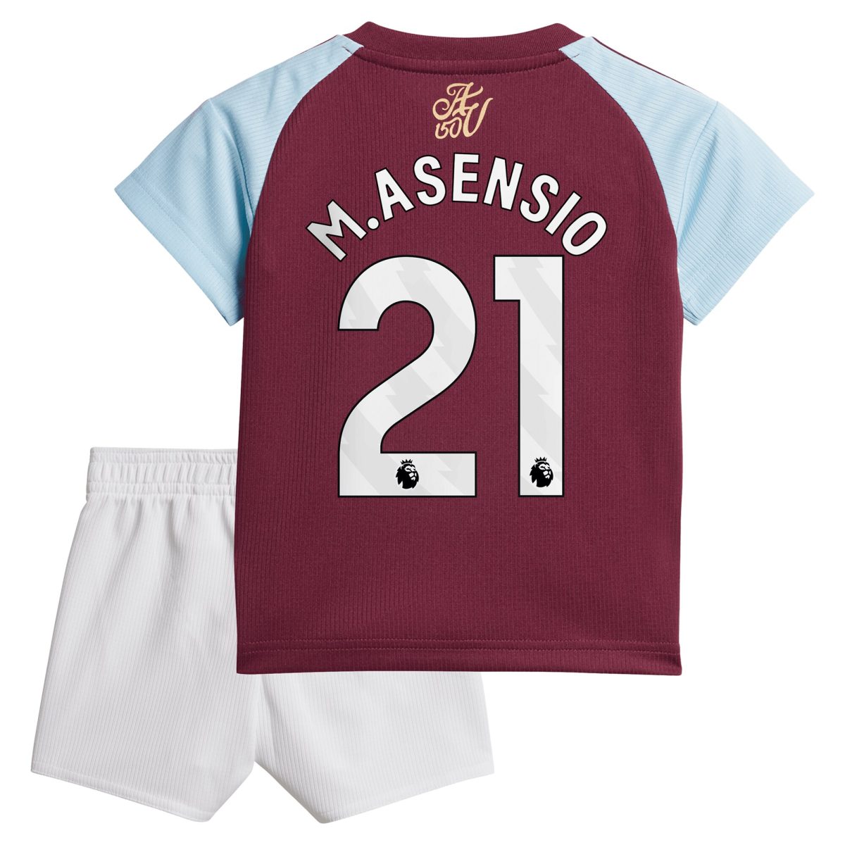 aston villa adidas home baby kit 2024-25 with m.asensio 21 printing Collection | Official Aston Villa Jerseys