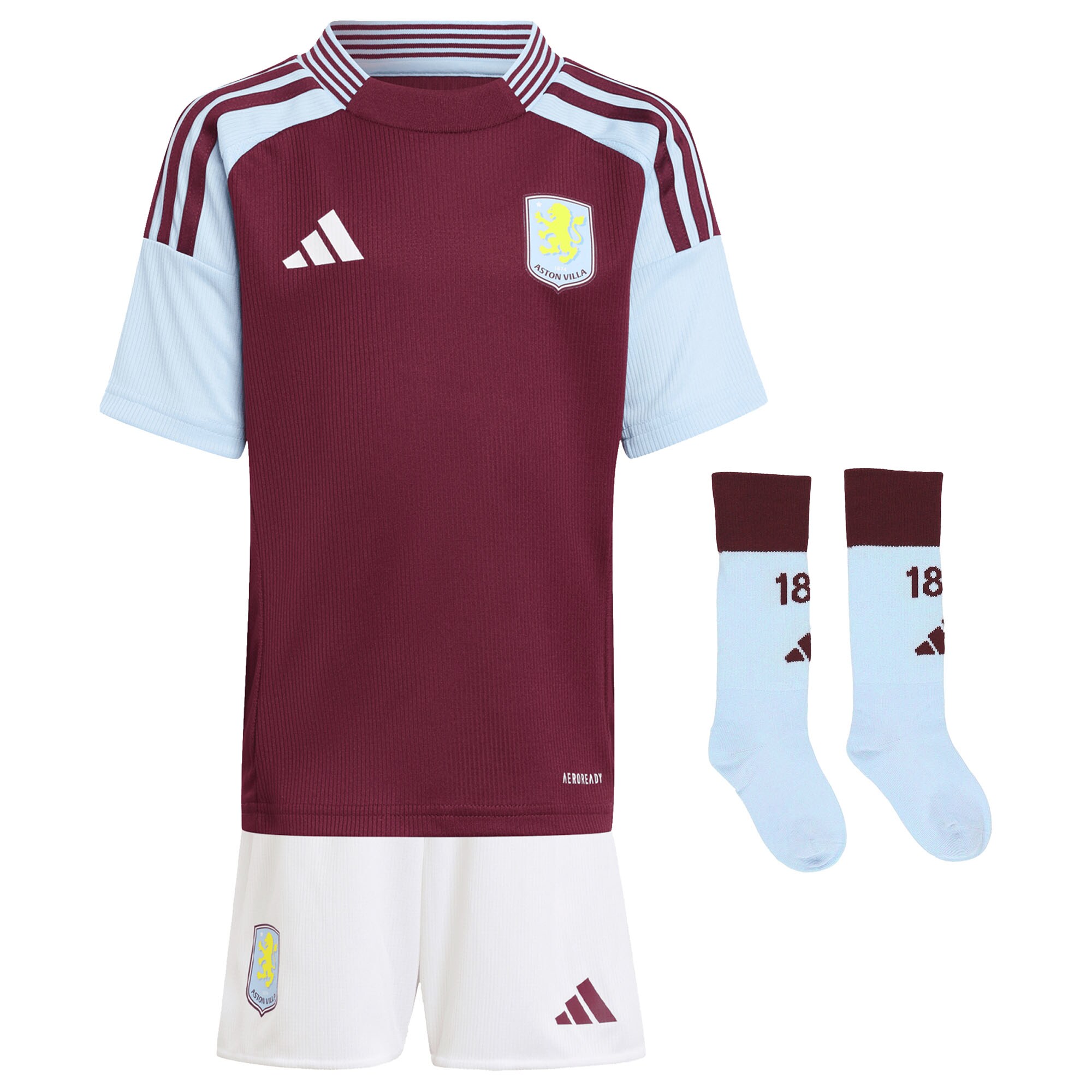 aston villa adidas home mini kit 2024-25 with bogarde 26 printing Collection | Official Aston Villa Jerseys