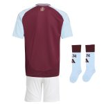 aston villa adidas home mini kit 2024-25 with custom printing Collection | Official Aston Villa Jerseys