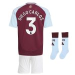 aston villa adidas home mini kit 2024-25 with diego carlos 3 printing Collection | Official Aston Villa Jerseys