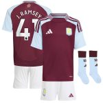 aston villa adidas home mini kit 2024-25 with j. ramsey 41 printing Collection | Official Aston Villa Jerseys