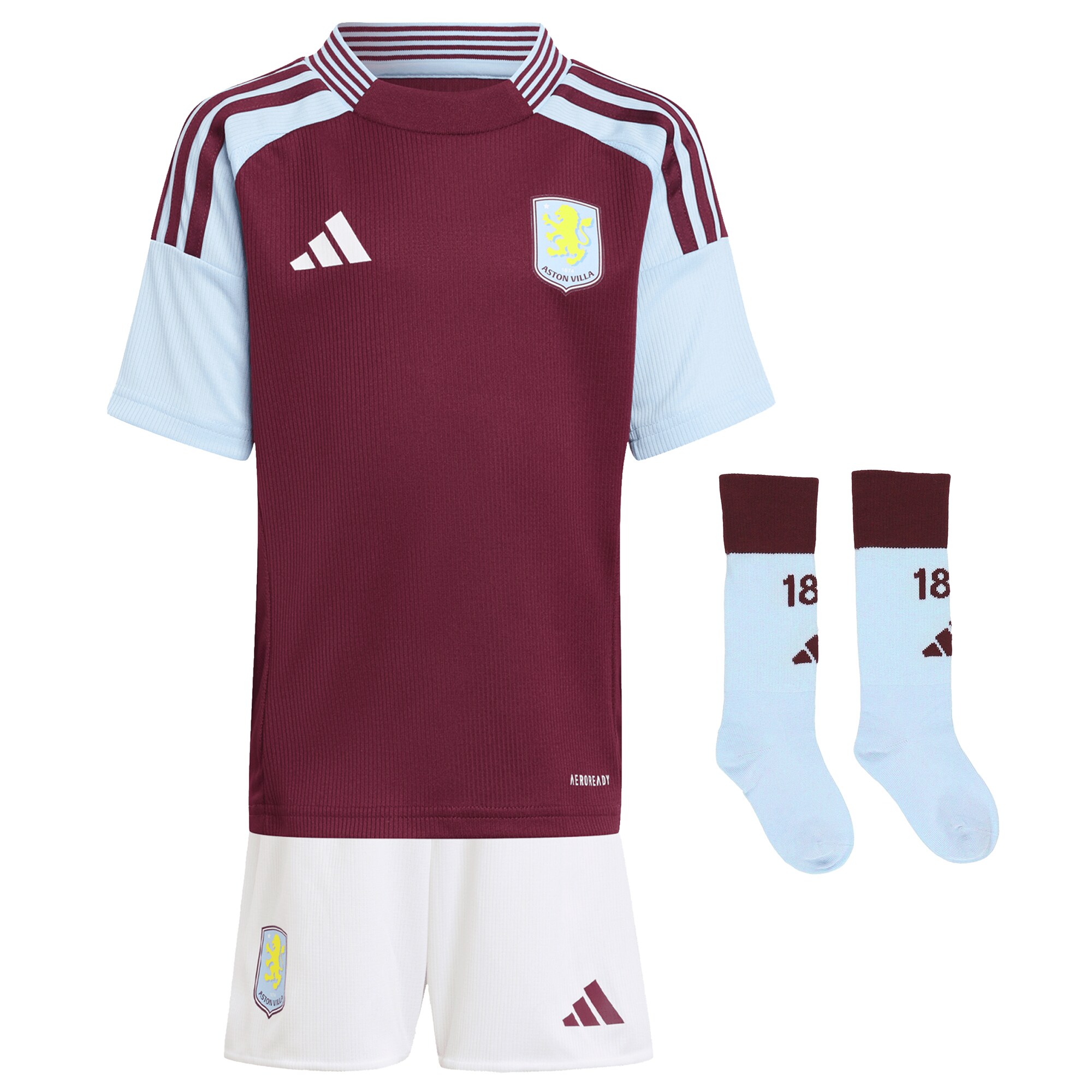 aston villa adidas home mini kit 2024-25 with j. ramsey 41 printing Collection | Official Aston Villa Jerseys