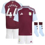 aston villa adidas home mini kit 2024-25 with kamara 44 printing Collection | Official Aston Villa Jerseys