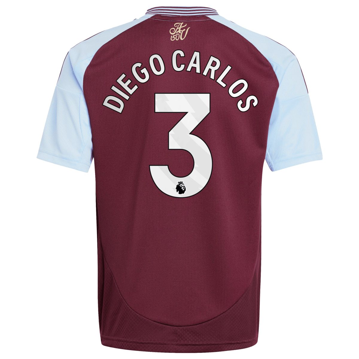 aston villa adidas home shirt 2024-25 – kids with diego carlos 3 printing Collection | Official Aston Villa Jerseys