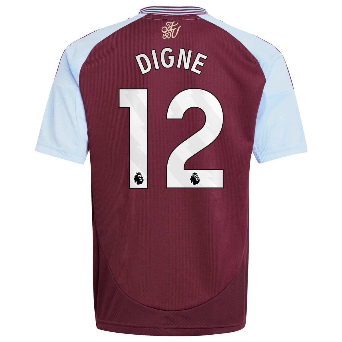 aston villa adidas home shirt 2024-25 – kids with digne 12 printing Collection | Official Aston Villa Jerseys