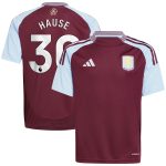 aston villa adidas home shirt 2024-25 – kids with hause 30 printing Collection | Official Aston Villa Jerseys