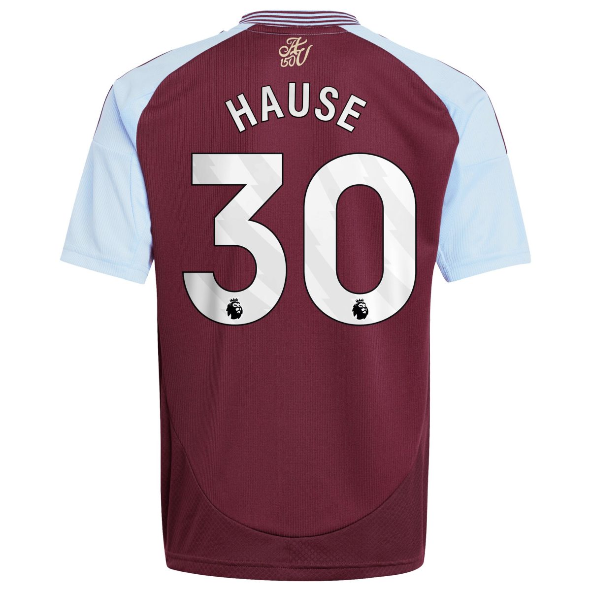 aston villa adidas home shirt 2024-25 – kids with hause 30 printing Collection | Official Aston Villa Jerseys