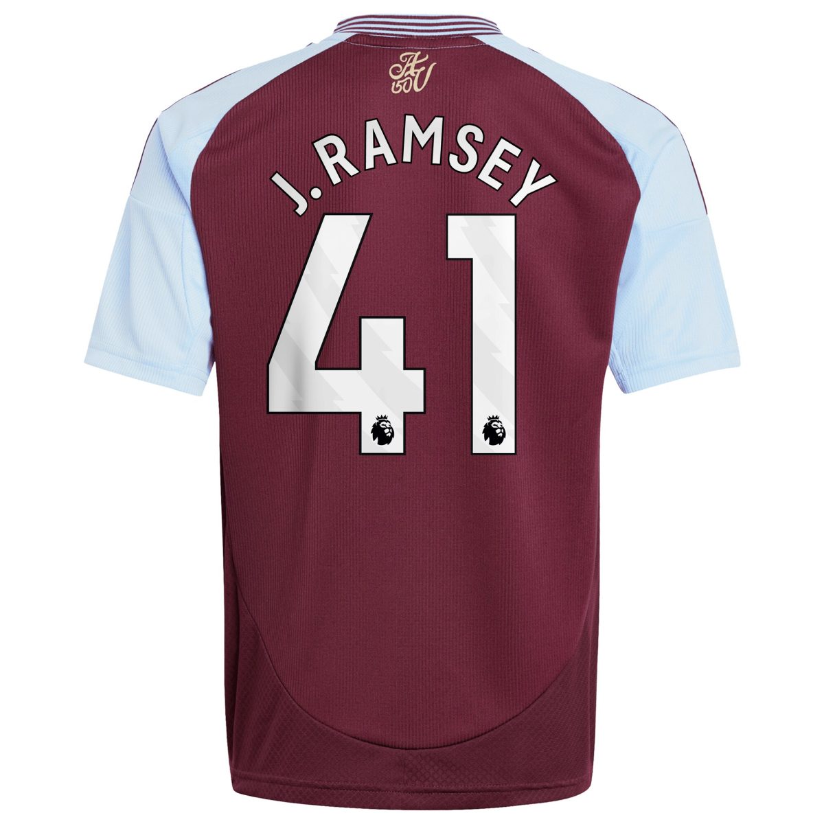 aston villa adidas home shirt 2024-25 – kids with j. ramsey 41 printing Collection | Official Aston Villa Jerseys