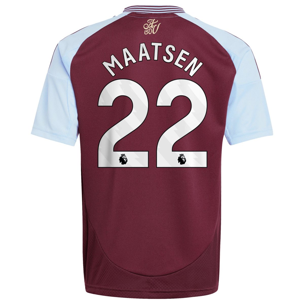 aston villa adidas home shirt 2024-25 – kids with maatsen 22 printing Collection | Official Aston Villa Jerseys