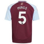 aston villa adidas home shirt 2024-25 – kids with mings 5 printing Collection | Official Aston Villa Jerseys