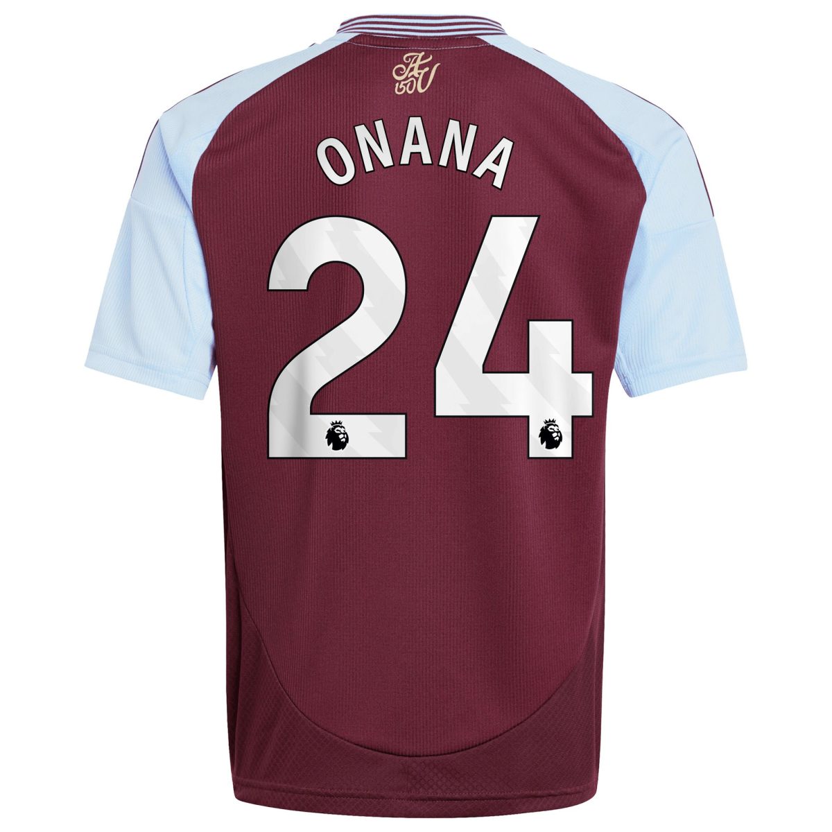 aston villa adidas home shirt 2024-25 – kids with onana 24 printing Collection | Official Aston Villa Jerseys