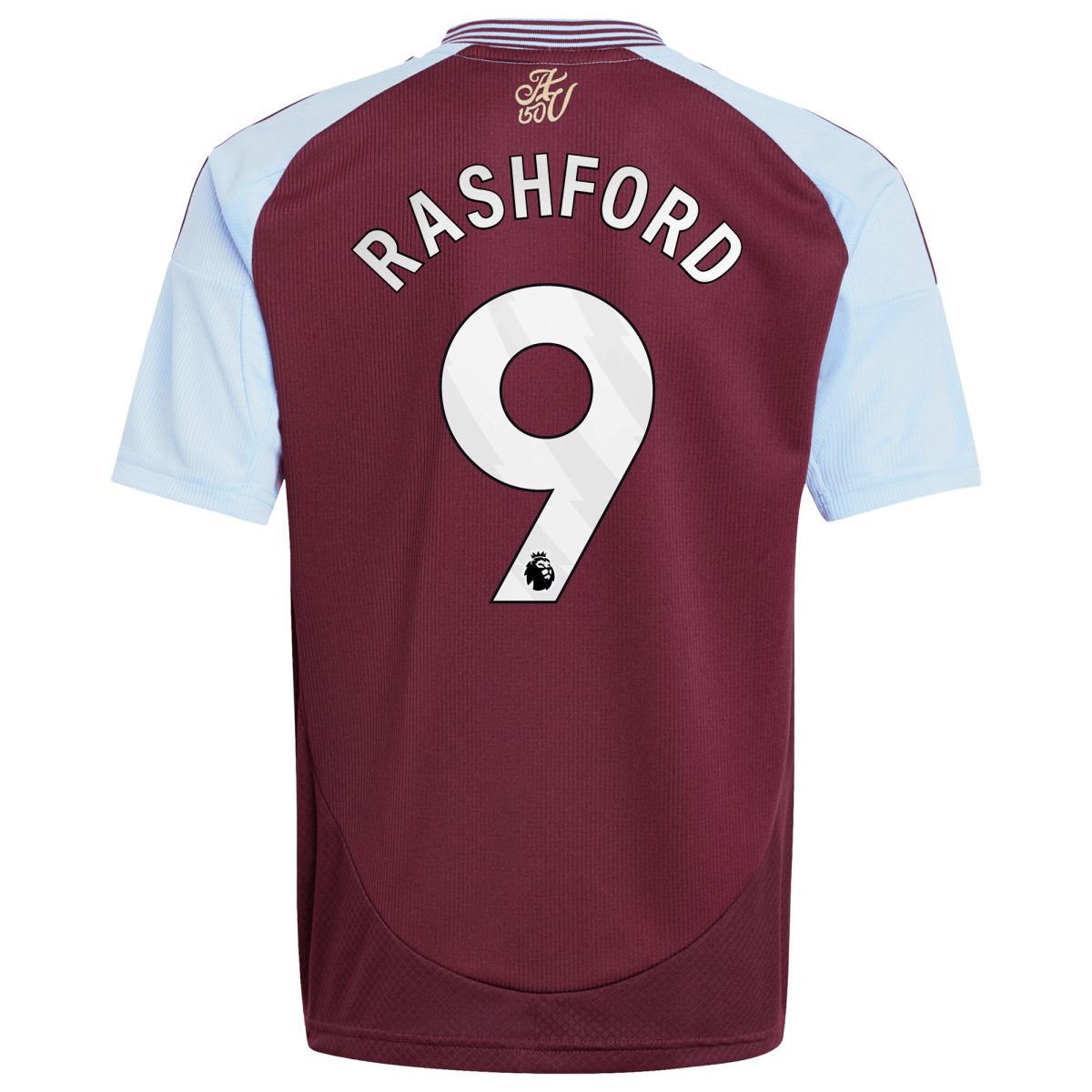 aston villa adidas home shirt 2024-25 – kids with rashford 9 printing Collection | Official Aston Villa Jerseys