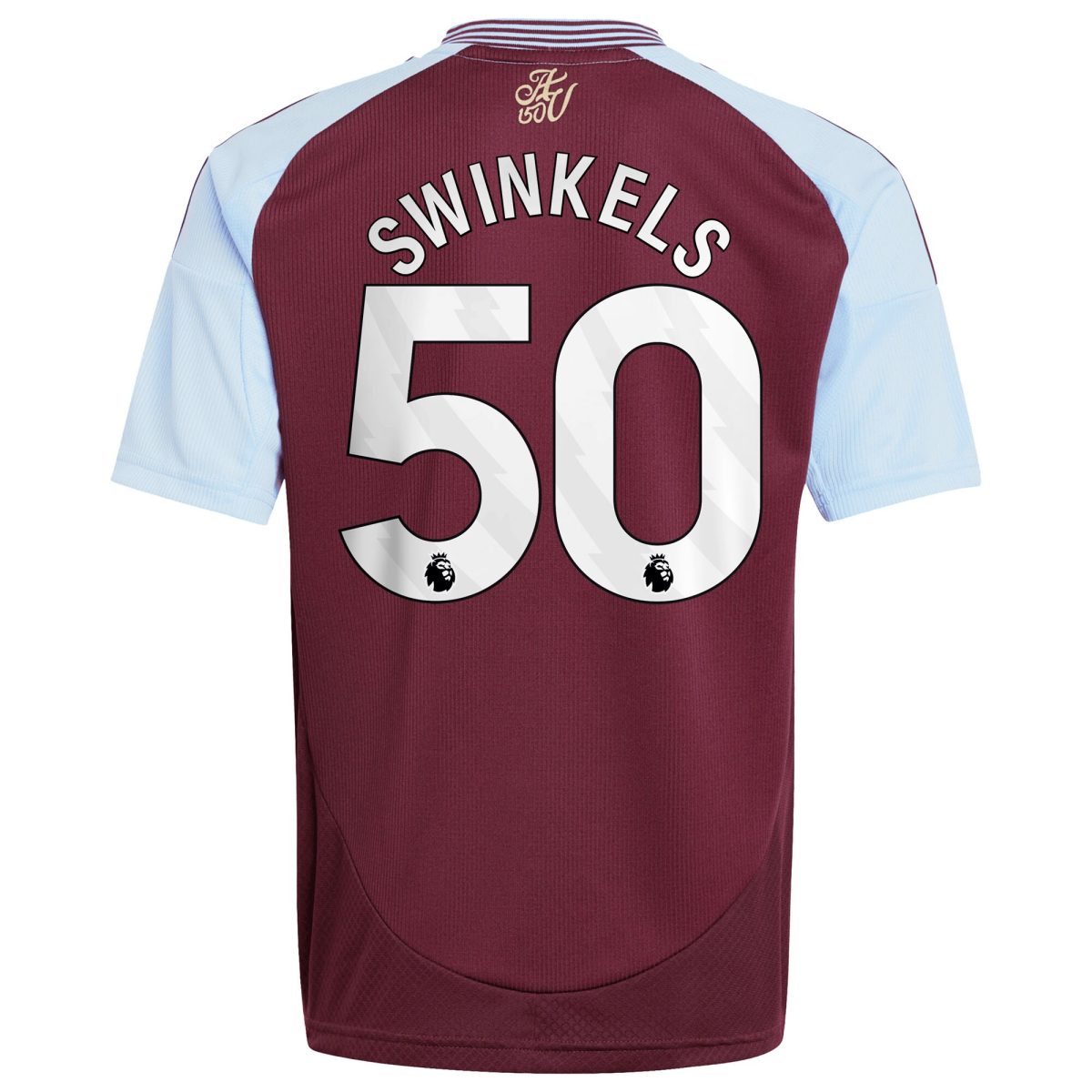 aston villa adidas home shirt 2024-25 – kids with swinkels 50 printing Collection | Official Aston Villa Jerseys