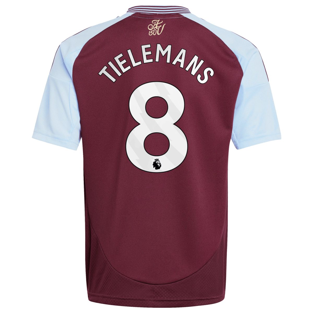 aston villa adidas home shirt 2024-25 – kids with tielemans 8 printing Collection | Official Aston Villa Jerseys